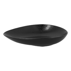 KARBON SHAPED SALAD BOWL, COLOR: BLACK, DIM: 28X23.5X5 CM, CAP: 36.2 OZ/ 107 CL - Mabrook Hotel Supplies