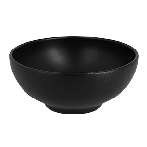 NEO FUSION OPTICA NOODLE BOWL, COLOR: BLACK, DIA: 15 CM, HEIGHT: 6.5 CM, CAP: 21.3 OZ/ 63 CL - Mabrook Hotel Supplies