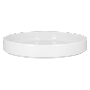 NORDIC ROUND STACKABLE DEEP PLATE, COLOR: IVORY, DIA: 27 CM, HEIGHT: 4.1 CM, CAP: 47.3 OZ/ 140 CL - Mabrook Hotel Supplies