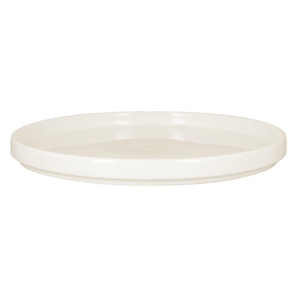 NORDIC RIMLESS STACKABLE FLAT PLATE, DIA. 27 CM - Mabrook Hotel Supplies