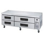 4 DRAWERS CHEF BASE REFRIGERATOR (2 MEDIUM + 2 LARGE DRAWERS).