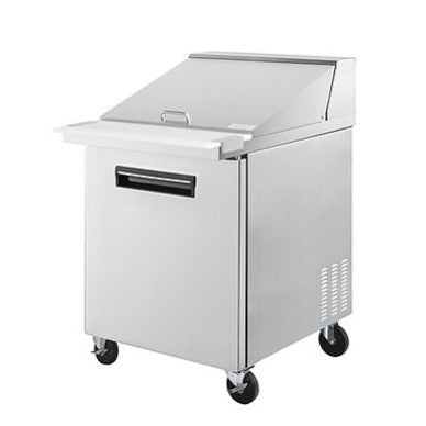 Single Doors Mega Salad/Sandwich Refrigerated Prep Table. - Mabrook Hotel Supplies