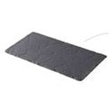 REVOL COLLECTION BASALT RECTANGULAR PLATE, MATT SLATE STYLE - 30X20x0.7 CM