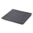 REVOL COLLECTION BASALT SQUARE PLATE, MATT SLATE STYLE, DIM: 15X15X0.7 CM