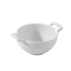 BELLE CUISINE MINI MIXING BOWL, WHITE - Mabrook Hotel Supplies