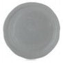 (654615) NO. W DINNER PLATE, MATT GREY RECYCLAY, DIA: 23.5 CM, HEIGHT: 2 CM