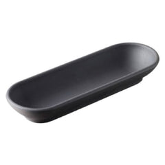 (645768) SOLID MACARONS SERVING TRAY / 6S, MATT SLATE STYLE, DIM: 15X5X2 CM, CAP: 2 OZ - Mabrook Hotel Supplies