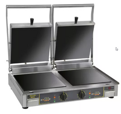 Rollergrill/ Double Glass Ceramic Vitro-Speed-Grill is the Ultra-Fast and Revolutionary Cooking Solution for Panini Sandwiches.