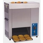 (9200628) VERTICAL CONTACT BUN TOASTER, 25 SECOND PASS-THROUGH TIME.