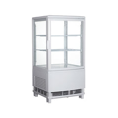 Flat Glass Door 58L -White - Mabrook Hotel Supplies