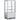 Flat Glass Door White Display Cooler.