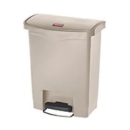 SLIM JIM 30L/8G FS RESIN STEP ON BEIG - Mabrook Hotel Supplies