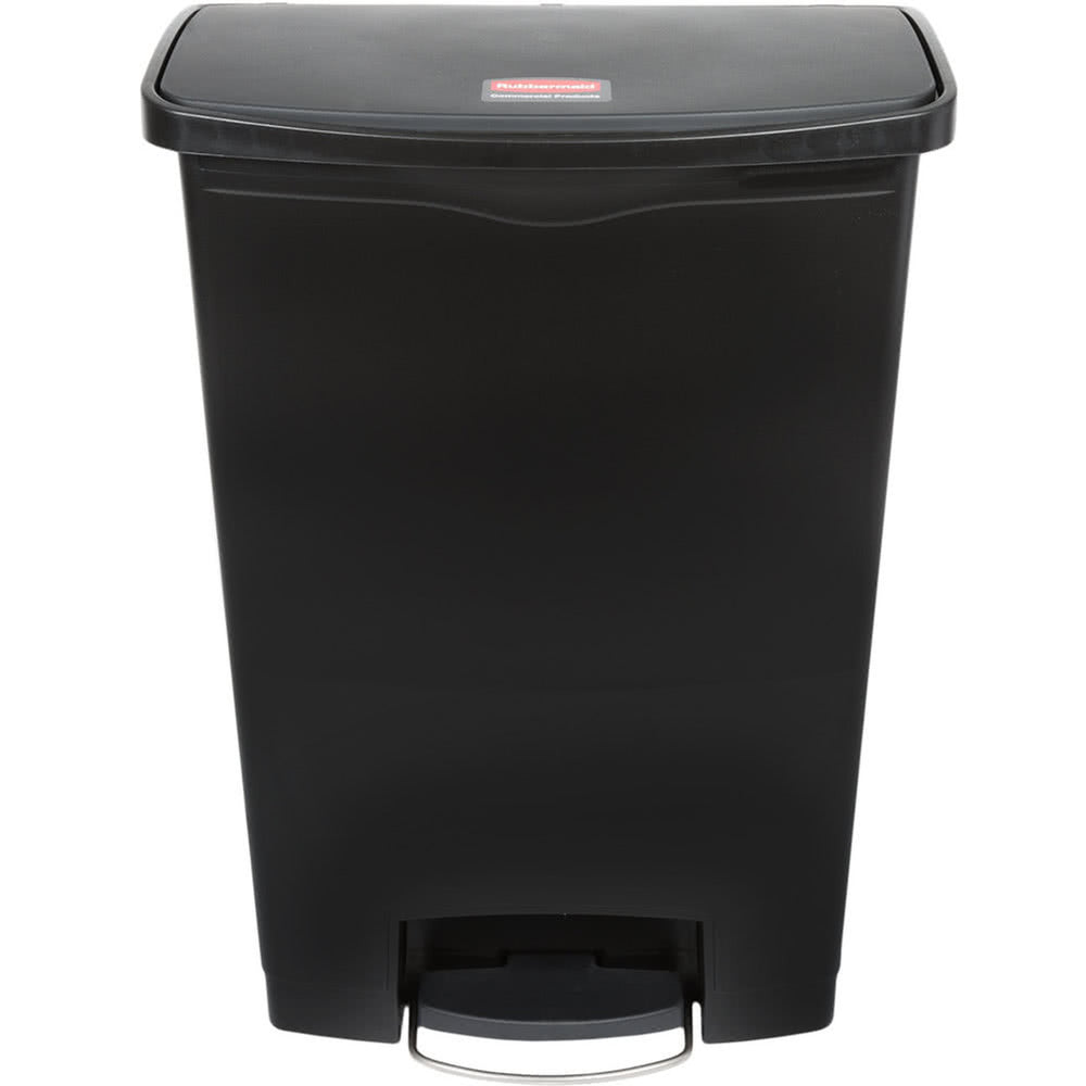Slim Jim 90L/24G fs resin step on black. - Mabrook Hotel Supplies