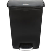 Slim Jim 90L/24G fs resin step on black. - Mabrook Hotel Supplies