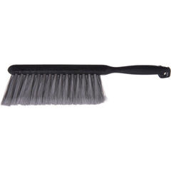 FLO-PAC COUNTER/BENCH BRUSH WITH FLAGGED POLYPROPYLENE BRISTLES - GRAY - Mabrook Hotel Supplies