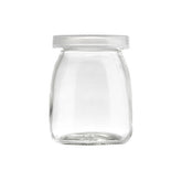 GLASS SINGLE-SERVE JAR WITH LID - 6 OZ - Mabrook Hotel Supplies