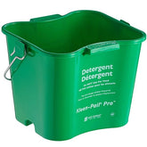KLEEN PAIL SANITIZING BUCKET, CAPACITY: 3 QT, COLOUR: GREEN, FITS INTO ANY HACCP PLAN DIMENSIONS: 15.24H x 19.05W x 15.24L CM( OLD CODE: SJR-KP97GN) - Mabrook Hotel Supplies