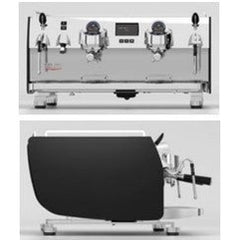 (MMAVERAVT3020047) Black Eagle Maverick 2 Groups Coffee Machine with Mat Black Color.