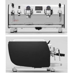 (MMAVERAVT3020047) Black Eagle Maverick 2 Groups Coffee Machine with Mat Black Color. - Mabrook Hotel Supplies