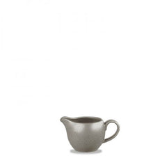 CHURCHILL STONECAST CREAMER JUG WITH HANDLE PEPPERCORN GREY, 4 OZ. - Mabrook Hotel Supplies