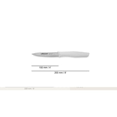 NOVA SERIES 100 MM WHITE COLOUR PARING KNIFE - Mabrook Hotel Supplies