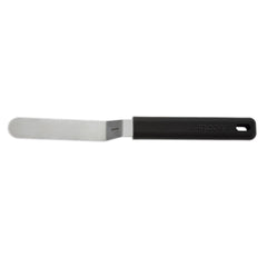 PLATING SPATULA WITH BLACK HANDLE 90 MM X 20 MM - Mabrook Hotel Supplies