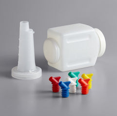 TRAEX BAR KEEP 1.5 QT WHITE POUR CONTAINER WITH NECK - Mabrook Hotel Supplies