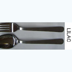 "LILAC S/S FORK, 32G. SATIN FINISH (Price Per Doz)." - Mabrook Hotel Supplies