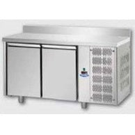 2 DOOR W/BACKSPLASH UNDERCOUNTER REFRIGERATOR GN 1/1 MID LINE.