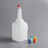 TRAEX BAR KEEP 1 GALLON WHITE POUR CONTAINER WITH NECK - Mabrook Hotel Supplies