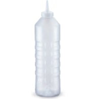 "SQUEEZE BOTTLE DISPENSER, 32oz; WIDE MOUTH, CLOSEABLE CAP;"