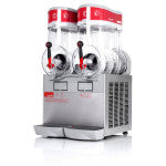 2 Bowls 15 + 15 Ltr Frozen Beverage Drink Dispenser. - Mabrook Hotel Supplies