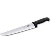 VICTORINOX BUTCHER KNIFE, BLACK FIBROX HANDLE - 31 CM BLACK