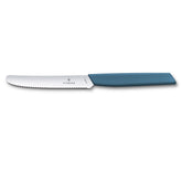 Victorinox Swiss Modern Tomato and Table Knife , 11 CM , Wavy - Cornflower Blue - Mabrook Hotel Supplies
