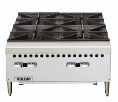 Vulcan/ Gas 24 4 Burner Countertop Range / Hot Plate - 100,000 BTU.