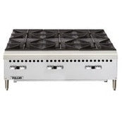 Vulcan (LDHP6) Gas 36" 6 Burner Countertop Range / Hot Plate - 150,000 BTU.