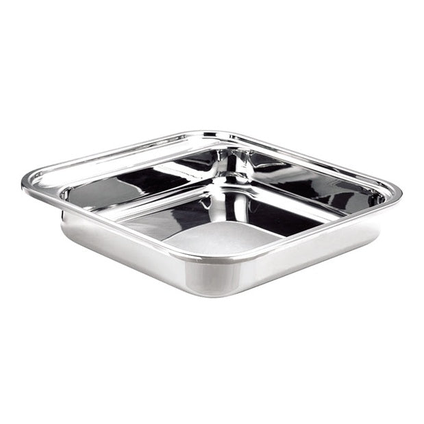 STAINLESS STEEL SQUARE INSERT FOR SQUARE INDUCTION CHAFER. C - Mabrook Hotel Supplies