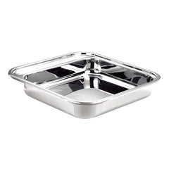 STAINLESS STEEL SQUARE INSERT FOR SQUARE INDUCTION CHAFER. C - Mabrook Hotel Supplies