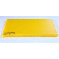 CUTTING BOARD COLOR YELLOW 32.5x26.5x2 cm
