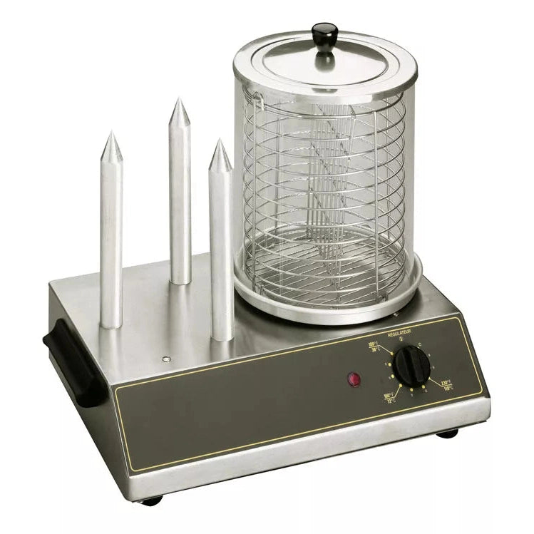 PROFESSIONAL HOT DOG MACHINE WITH 3 HEATING PADS - Mabrook Hotel Supplies