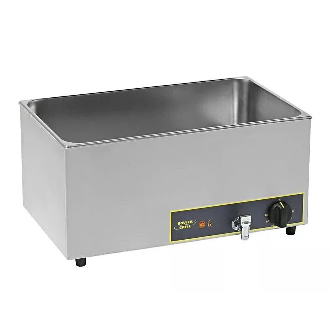 PROFESSIONAL BAIN-MARIE WITH DRAINING TAP (IN THE WIDTH) - GN 1/1 - Mabrook Hotel Supplies