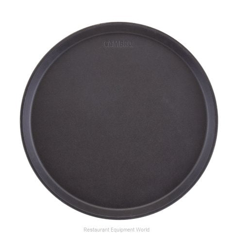 CAMBRO 16" ROUND CAMTREAD NON-SKID SERVING TRAY, DIA: 40.5 CM, COLOR: BLACK - Mabrook Hotel Supplies