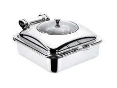Square induction chafing dish