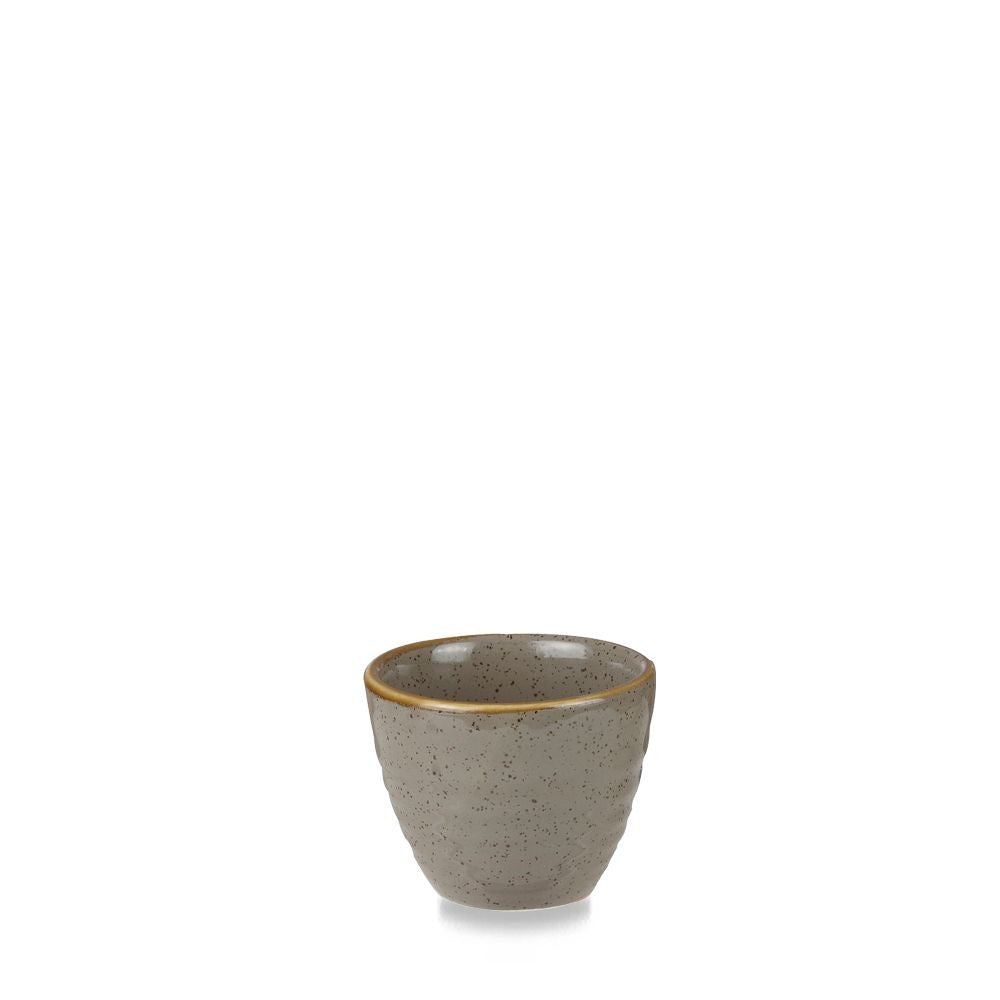 CHURCHILL STONECAST PEPPERCORN GREY DIPPER POT, 5.7CL, 2 0Z. - Mabrook Hotel Supplies