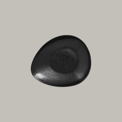 KARBON SHAPED SALAD BOWL, COLOR: BLACK, DIM: 25X21X4.5 CM, CAP: 25.3 OZ/ 75 CL - Mabrook Hotel Supplies