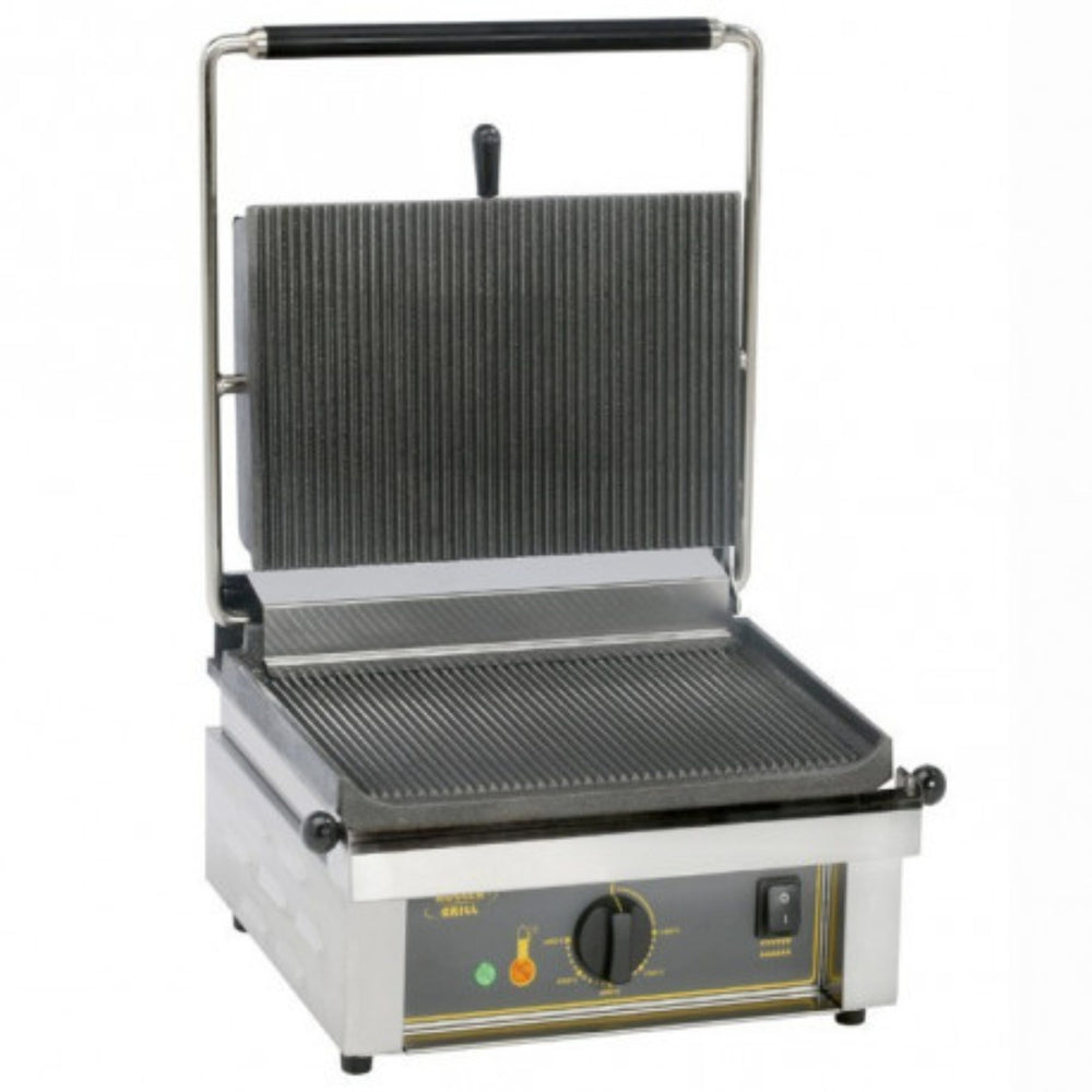 Panini Single Cast-iron Contact Grill.