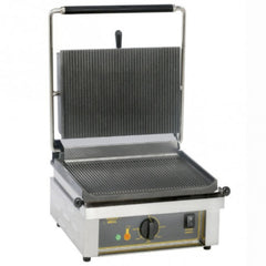 Panini Single Cast-iron Contact Grill.