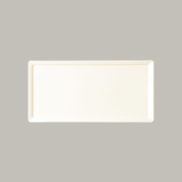 RAK SPICE WASABI RECTANGULAR PLATE WHITE, DIM: 28.2X14.2X1.6 CM - Mabrook Hotel Supplies