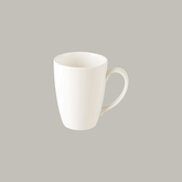 RAK BANQUET FLORA MUG IVORY, DIM: 7.5 D X 10.5 H CM, CAP: 8.8 OZ, SAUCER CODE: CLSA01 - Mabrook Hotel Supplies