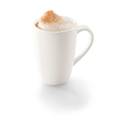 RAK BANQUET FLORA MUG IVORY, DIM: 7.5 D X 10.5 H CM, CAP: 8.8 OZ, SAUCER CODE: CLSA01 - Mabrook Hotel Supplies